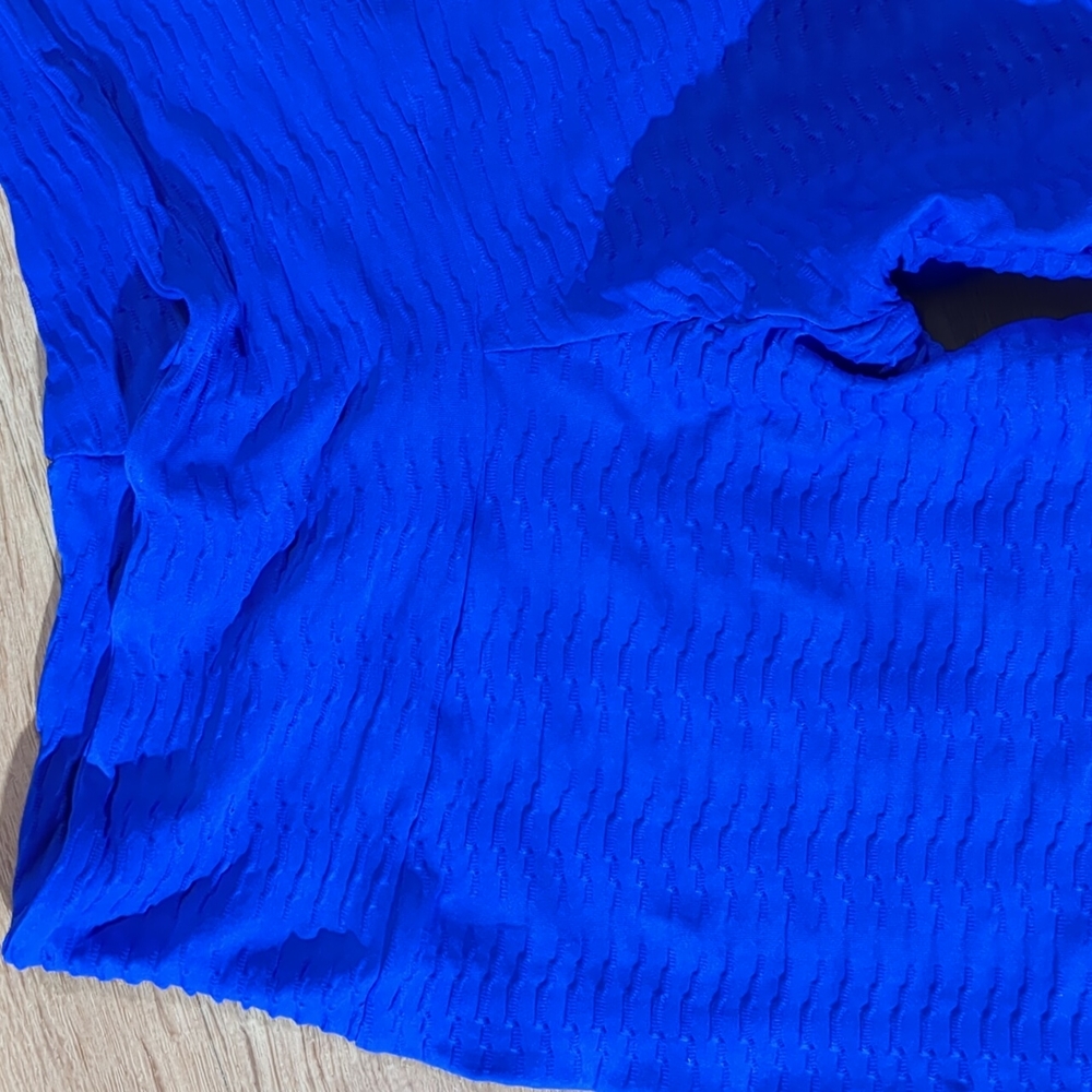 Bum Bum Bacana,legging size S/M,90%polyester,10% elastano.color blue - Picture 2 of 4